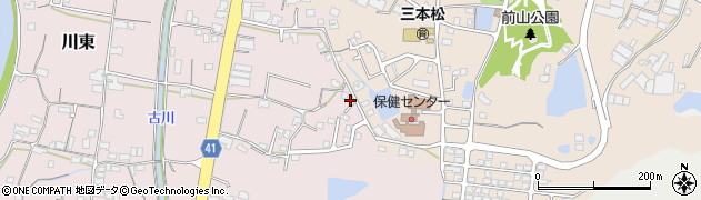 香川県東かがわ市川東211周辺の地図