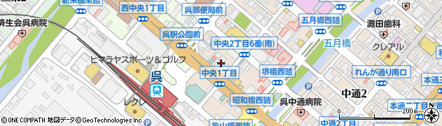 三井住友海上火災保険株式会社　呉支社周辺の地図