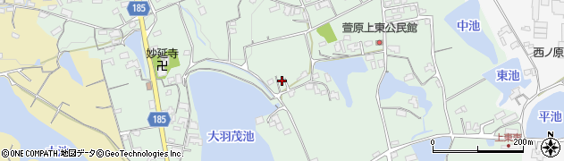 香川県綾歌郡綾川町萱原289周辺の地図