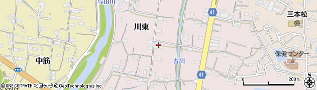 香川県東かがわ市川東290周辺の地図