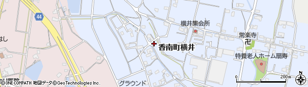 香川県高松市香南町横井358周辺の地図