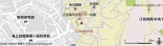 江田島市役所　学びの館周辺の地図