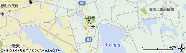 香川県綾歌郡綾川町萱原248周辺の地図