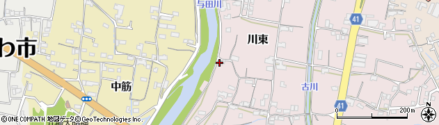 香川県東かがわ市川東350周辺の地図
