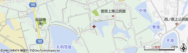 香川県綾歌郡綾川町萱原319周辺の地図