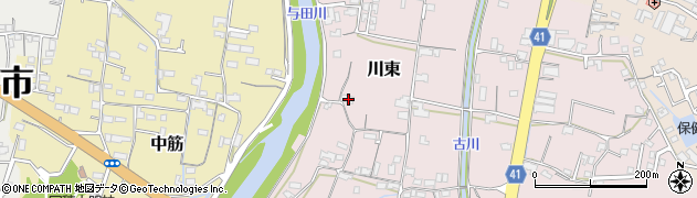 香川県東かがわ市川東356周辺の地図