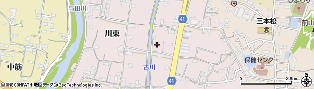 香川県東かがわ市川東191周辺の地図