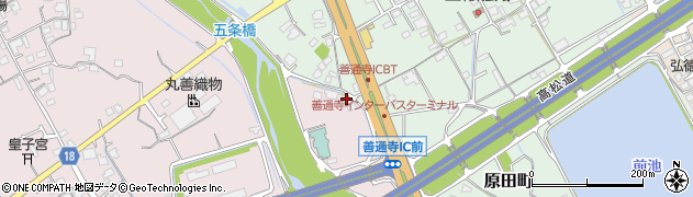 香川県善通寺市与北町3461周辺の地図