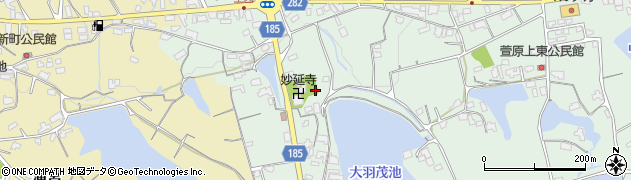 香川県綾歌郡綾川町萱原244-2周辺の地図