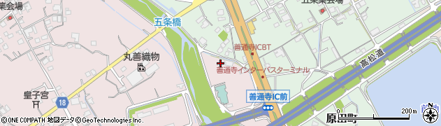 香川県善通寺市与北町3462周辺の地図