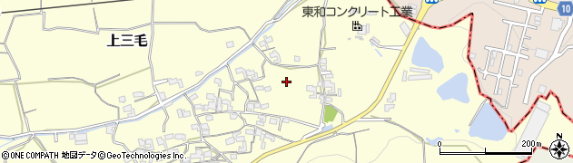和歌山県和歌山市上三毛周辺の地図