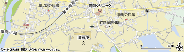 香川県綾歌郡綾川町滝宮1117周辺の地図
