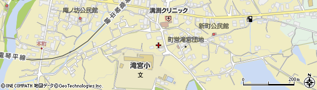 香川県綾歌郡綾川町滝宮1117-4周辺の地図