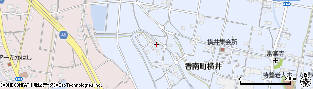 香川県高松市香南町横井239周辺の地図