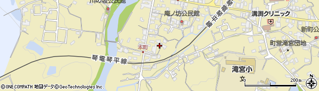香川県綾歌郡綾川町滝宮1230周辺の地図