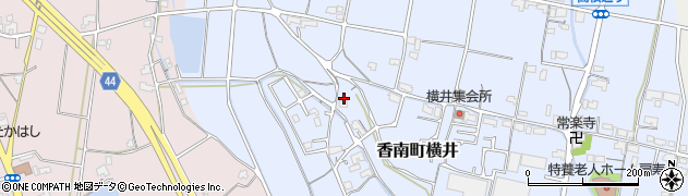 香川県高松市香南町横井315周辺の地図