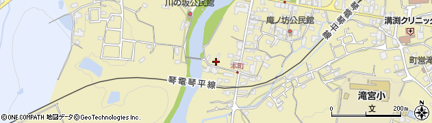 香川県綾歌郡綾川町滝宮1386周辺の地図