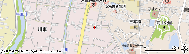 香川県東かがわ市川東153-4周辺の地図
