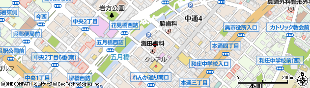 奈津周辺の地図