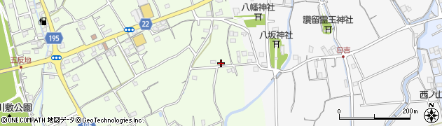 香川県丸亀市飯山町東小川1105周辺の地図
