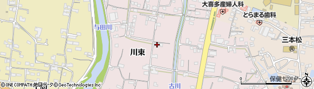 香川県東かがわ市川東299周辺の地図