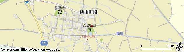 和歌山県紀の川市桃山町段454周辺の地図