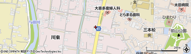 香川県東かがわ市川東139周辺の地図