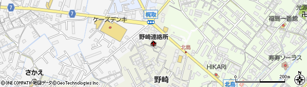 和歌山市野崎連絡所周辺の地図