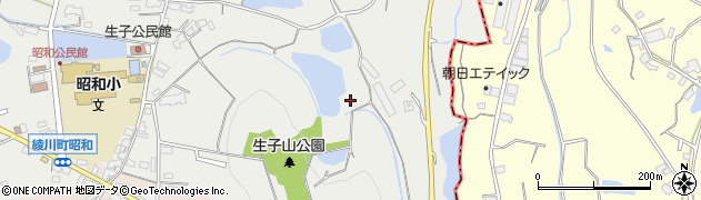 香川県綾歌郡綾川町畑田2594周辺の地図
