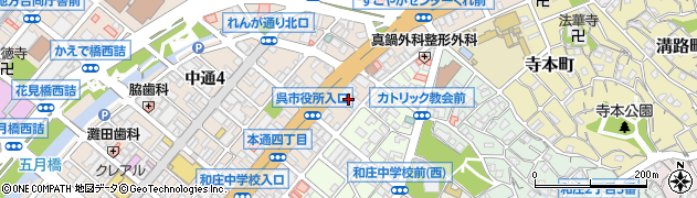 ナイス・ムラカミ　呉店周辺の地図