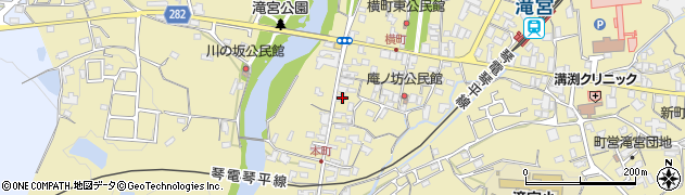 香川県綾歌郡綾川町滝宮1245周辺の地図