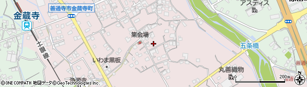 釜揚げうどん 長田 in 香の香周辺の地図