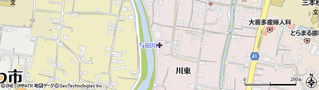 香川県東かがわ市川東331周辺の地図