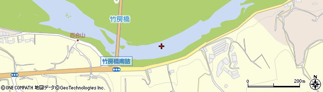 紀ノ川周辺の地図