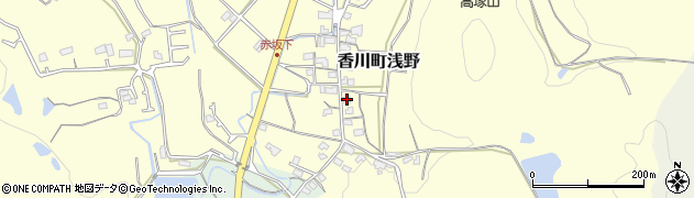 香川県高松市香川町浅野1832周辺の地図