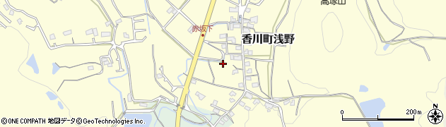 香川県高松市香川町浅野1788周辺の地図