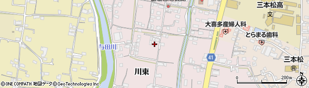 香川県東かがわ市川東312-2周辺の地図