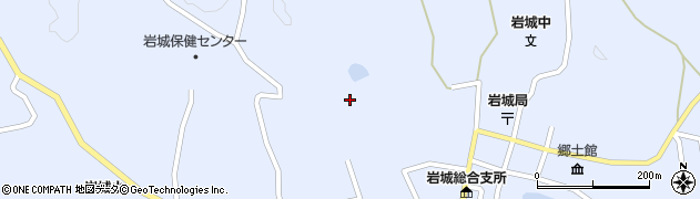 愛媛県越智郡上島町岩城大谷新地周辺の地図