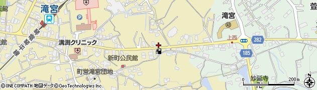 香川県綾歌郡綾川町滝宮451周辺の地図