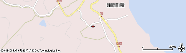 香川県三豊市詫間町積453周辺の地図