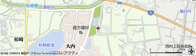 香川県東かがわ市落合515周辺の地図