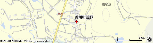 香川県高松市香川町浅野1833周辺の地図