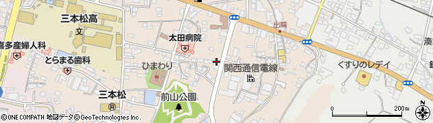 メモリアルホール大内　ファミリーホール三本松周辺の地図