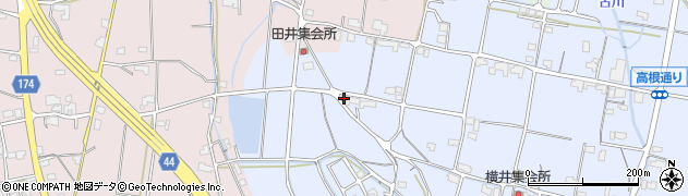 香川県高松市香南町横井257周辺の地図