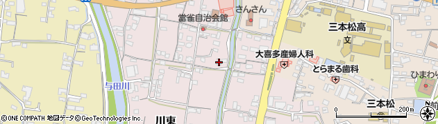 香川県東かがわ市川東113周辺の地図