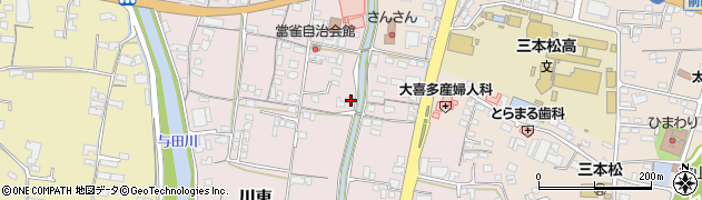 香川県東かがわ市川東116周辺の地図