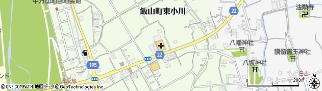 香川県丸亀市飯山町東小川1267周辺の地図