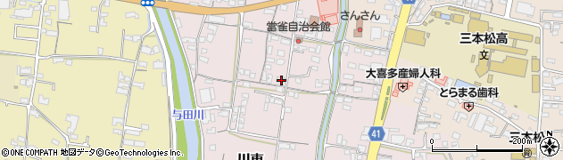 香川県東かがわ市川東77周辺の地図