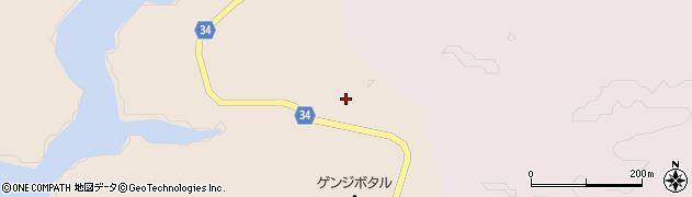 下関長門線周辺の地図