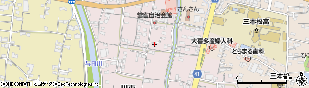 香川県東かがわ市川東78周辺の地図